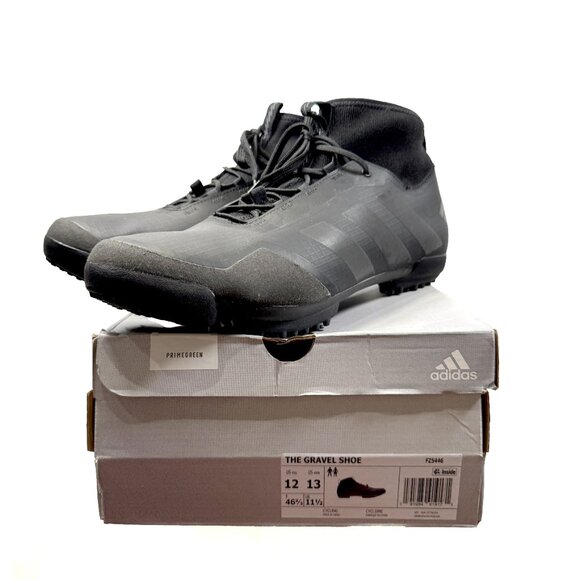 Adidas The Gravel Shoe – Black (Primegreen) ? Size: Men’s US 12 / UK 11.5 / EU main image 4